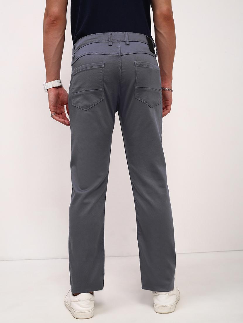 men low rise plain denim jeans - 21721369 - Standard Image - 2