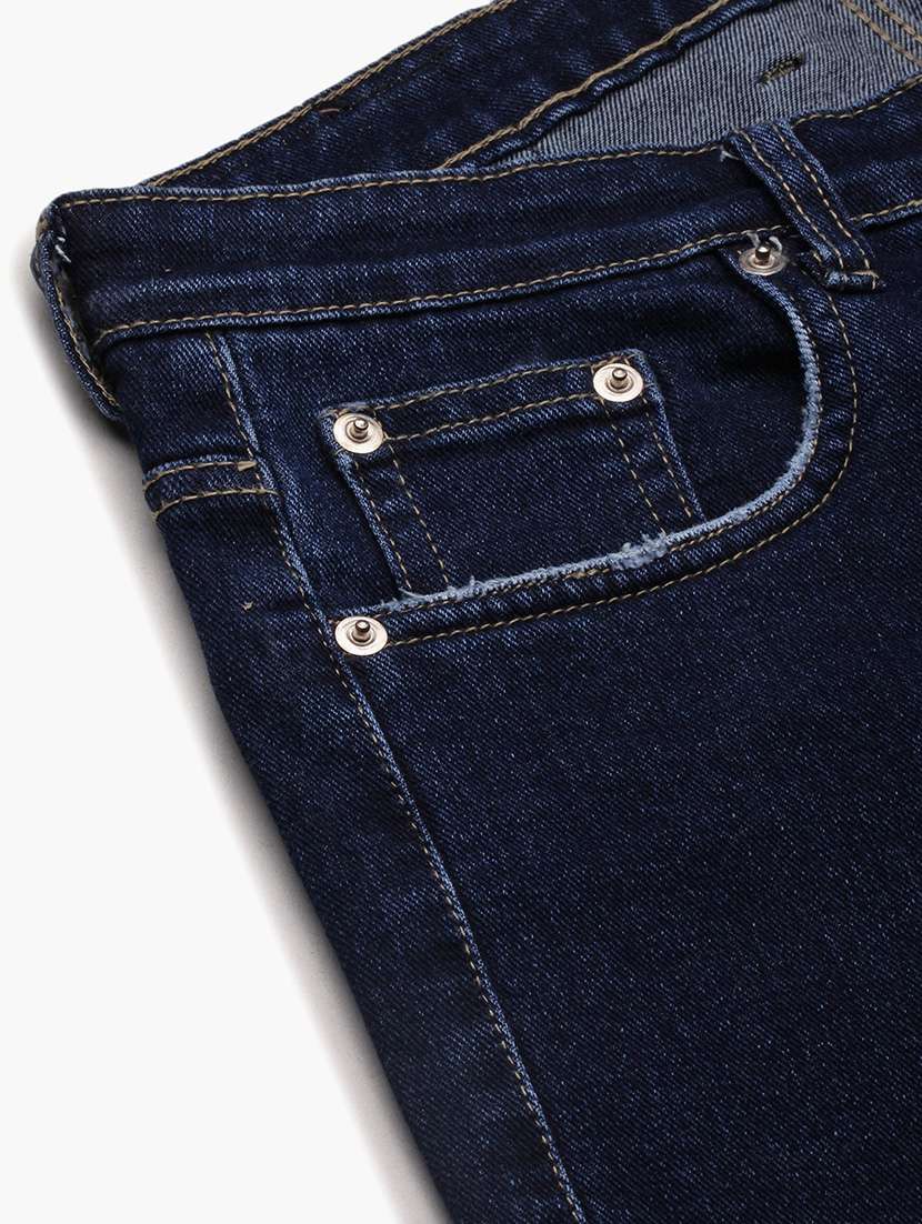 men low rise washed denim jeans - 21721373 -  Standard Image - 7