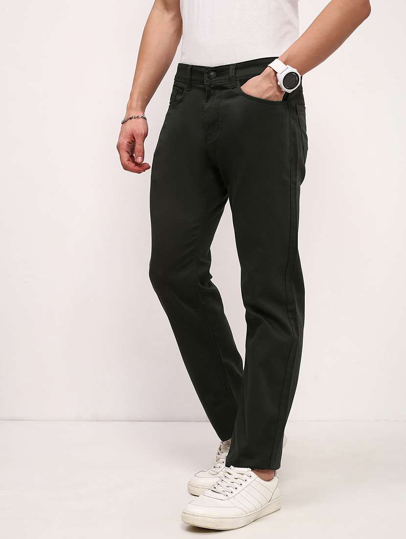 men low rise plain denim jeans - 21721374 -  Standard Image - 2
