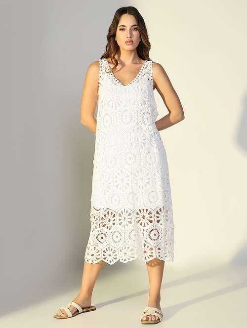women self design sheath dress - 21721680 - Standard Image - 0