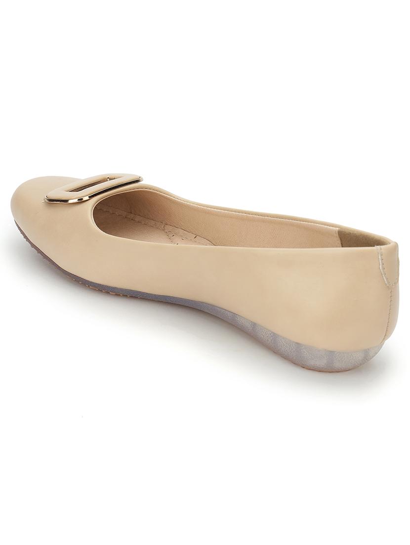 women nude slip on ballerina - 21721757 - Standard Image - 2