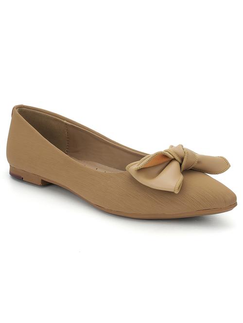 women beige slip on ballerina - 21721762 -  Standard Image - 0