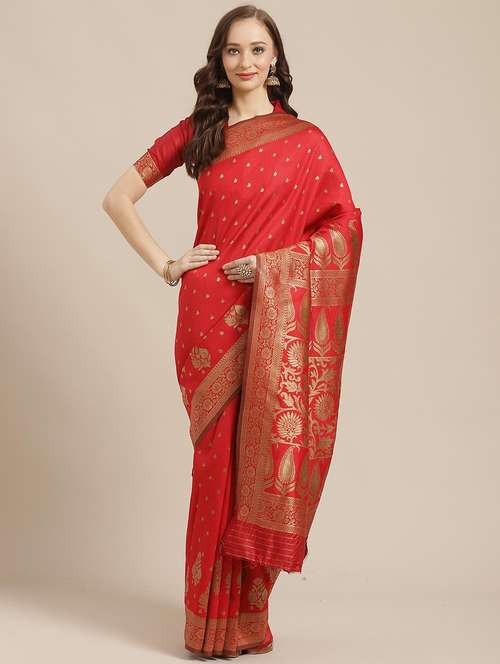 women self design bordered saree with blouse - 21723144 -  Standard Image - 0