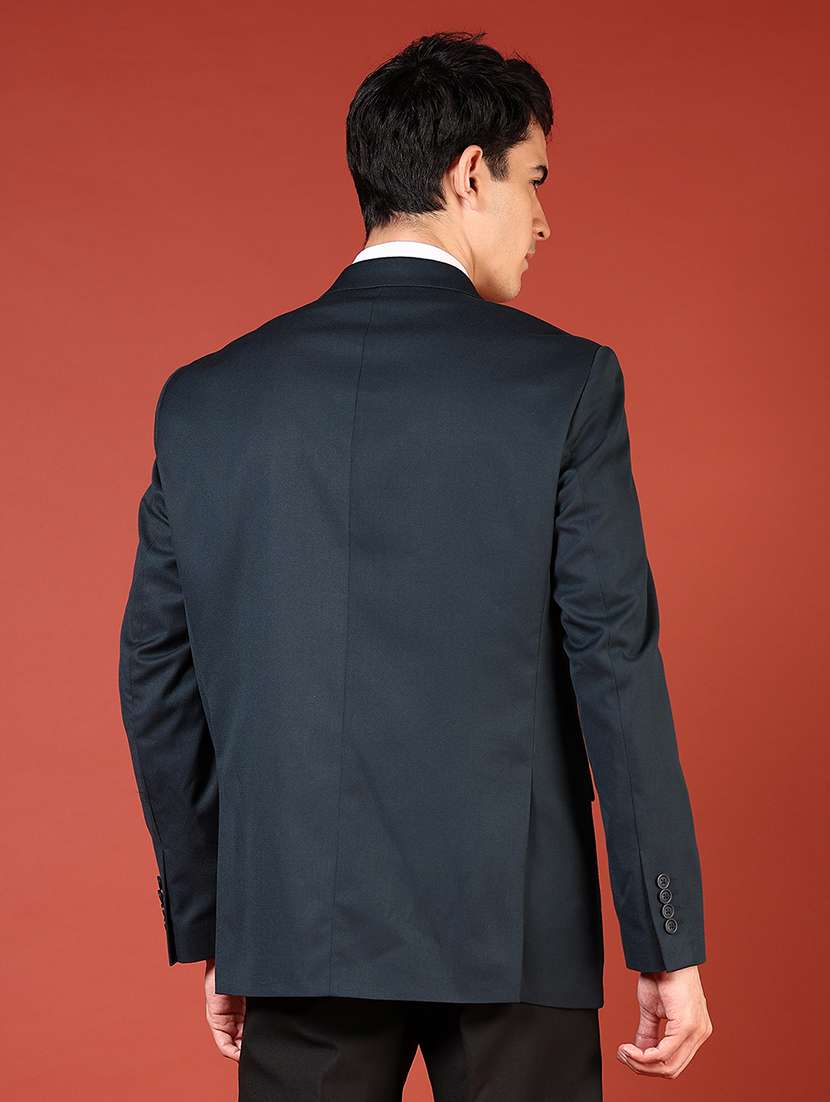 men long sleeves single breasted blazer - 21724076 - Standard Image - 2