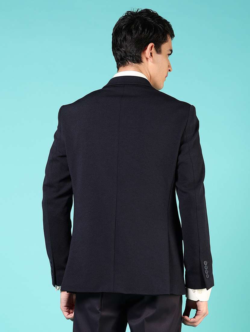 men long sleeves single breasted blazer - 21724078 - Standard Image - 2