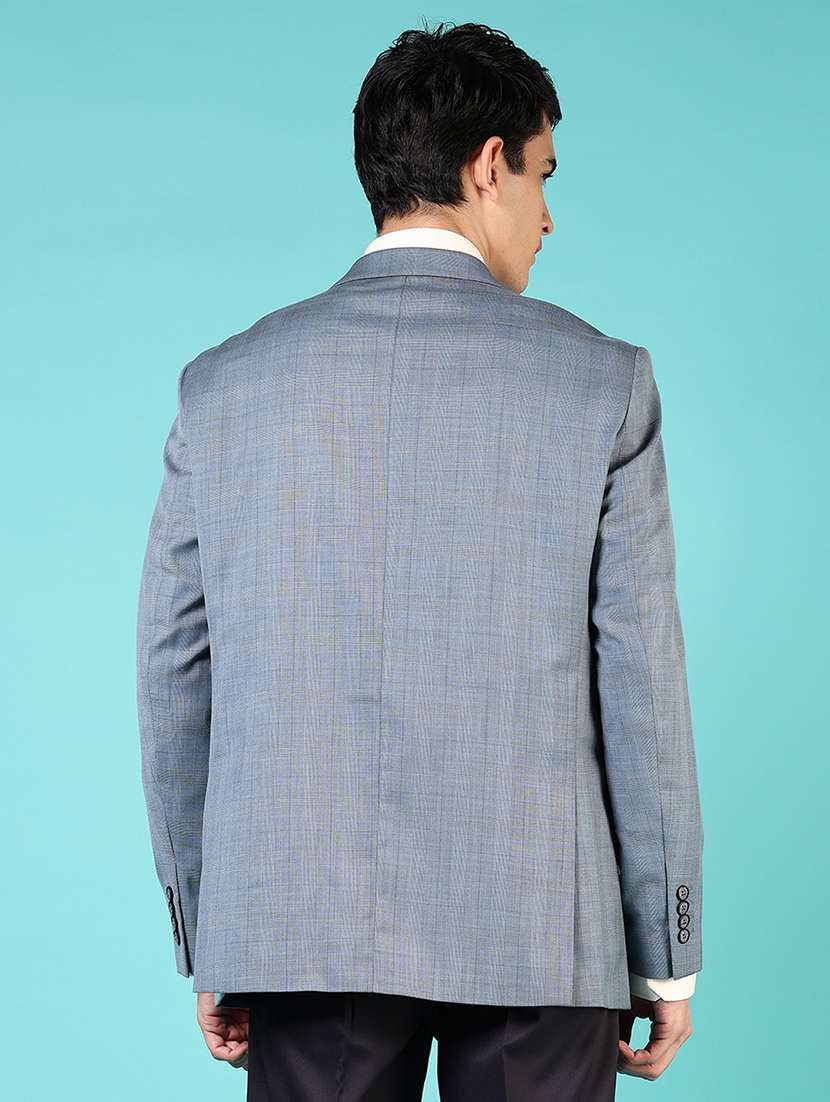 men long sleeves single breasted blazer - 21724079 - Standard Image - 2