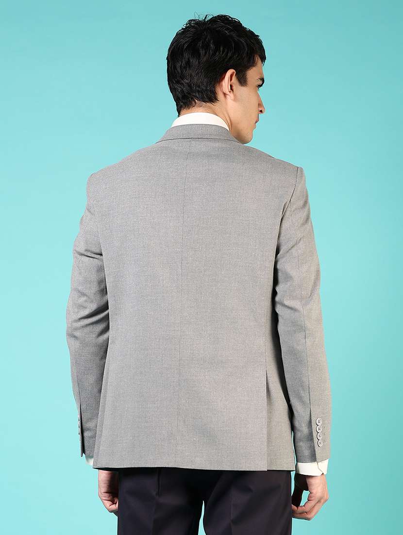 men long sleeves single breasted blazer - 21724080 - Standard Image - 2