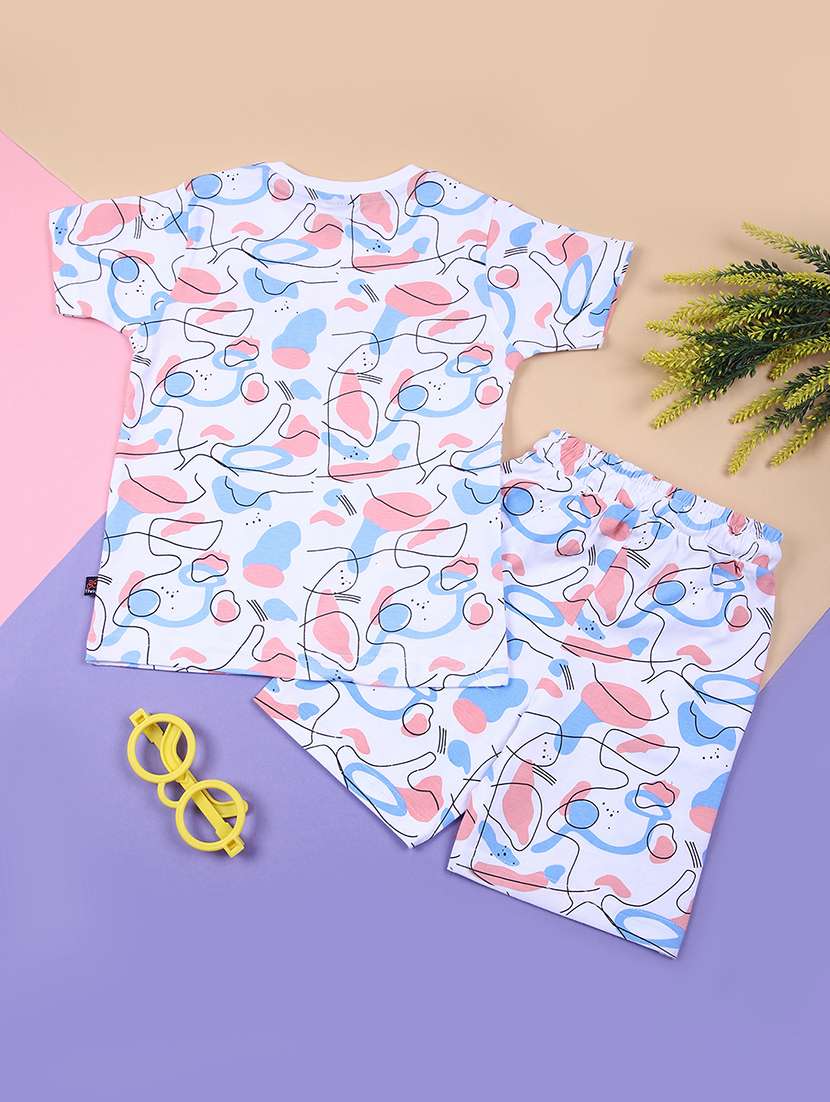 Boys Printed T-shirt & Shorts Casual Wear Sets - 21724198 -  Standard Image - 2