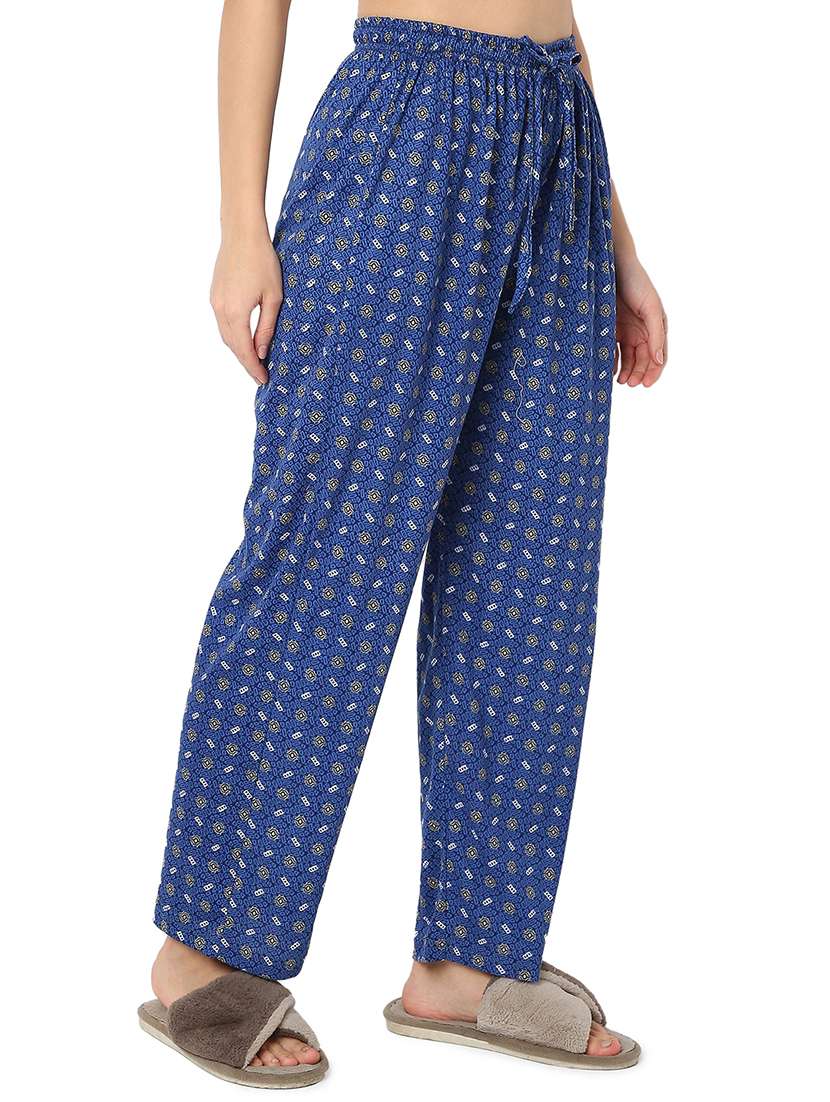 women printed high rise sleepwear pyjama - 21724342 -  Standard Image - 2