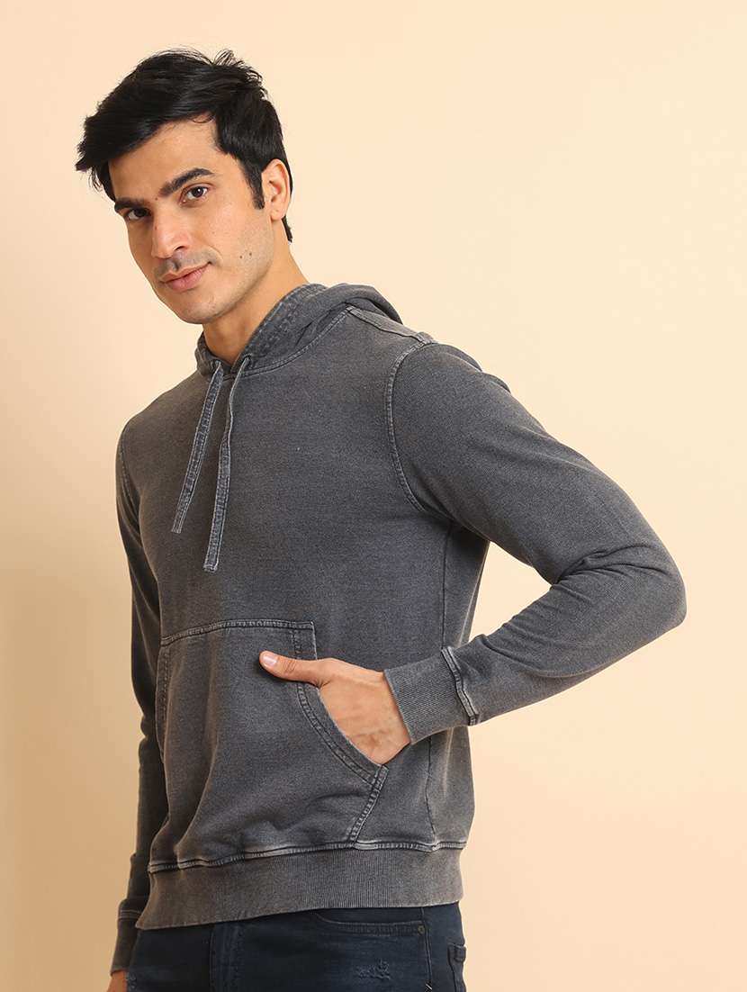 men long sleeves plain sweatshirt - 21724392 -  Standard Image - 2