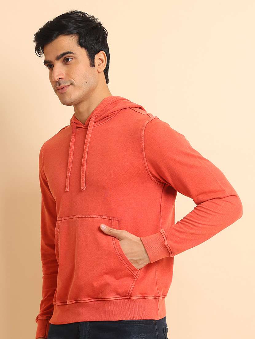 men long sleeves plain sweatshirt - 21724394 - Standard Image - 2