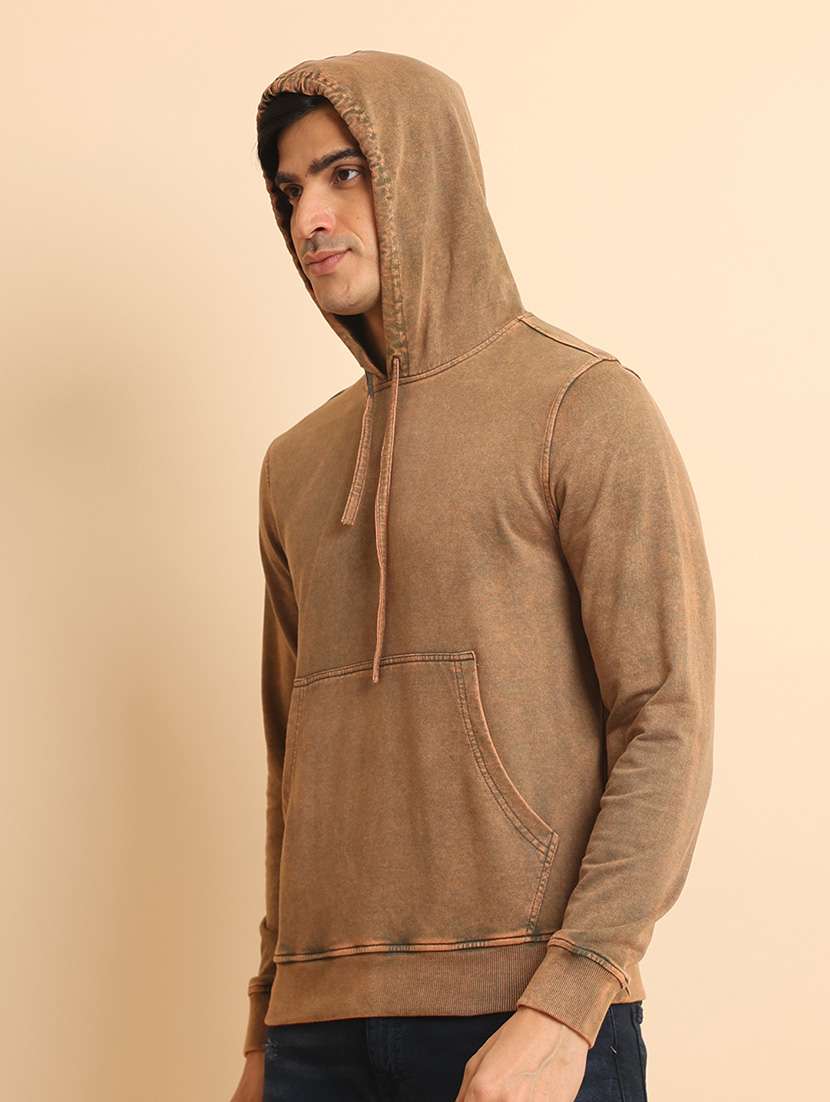 men long sleeves plain sweatshirt - 21724395 - Standard Image - 2