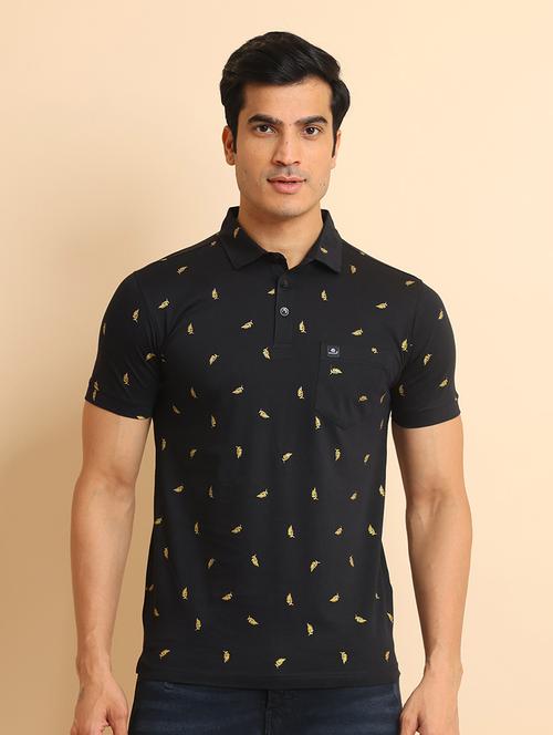 men short sleeves printed polo t-shirt - 21724538 - Standard Image - 0