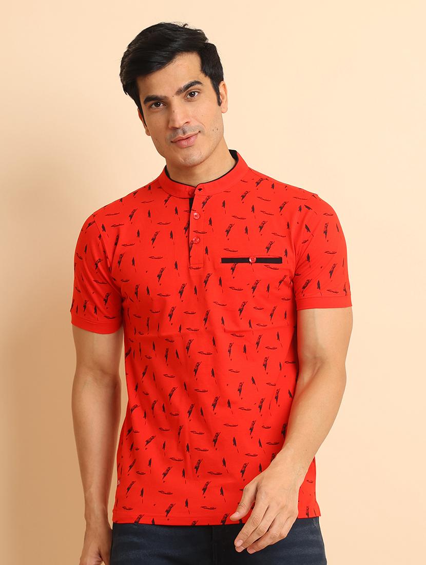 men short sleeves printed t-shirt - 21724560 -  Zoom Image - 0