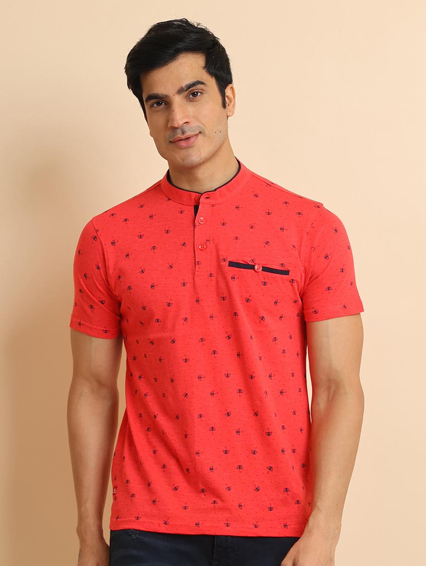 men short sleeves printed t-shirt - 21724598 -  Zoom Image - 0