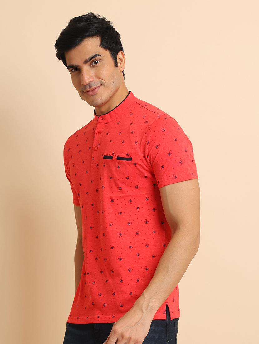 men short sleeves printed t-shirt - 21724598 - Standard Image - 2