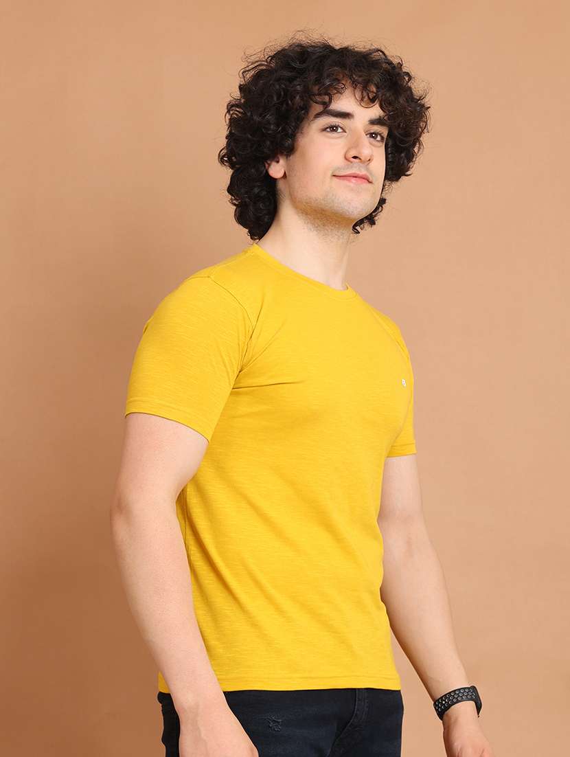 men short sleeves plain t-shirt - 21724727 -  Standard Image - 2