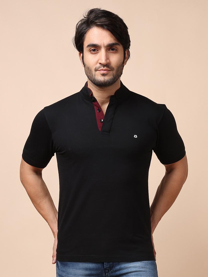 men short sleeves plain t-shirt - 21724748 -  Zoom Image - 0