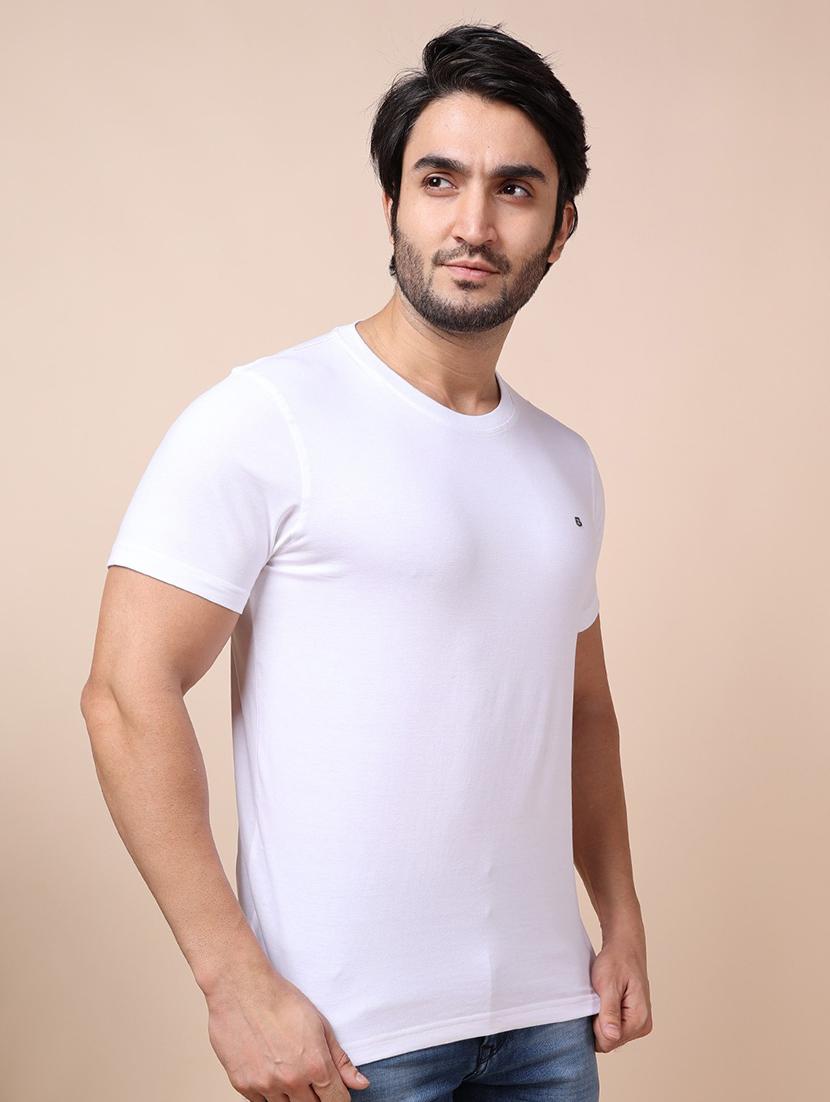 men solid short sleeves t-shirt - 21724853 - Standard Image - 2