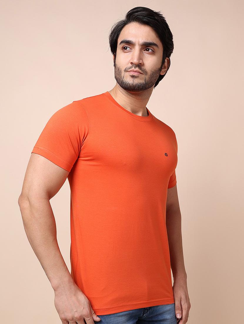 men solid short sleeves t-shirt - 21724859 - Standard Image - 2