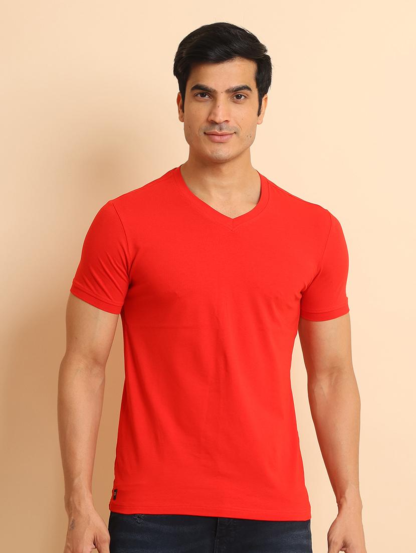 men short sleeves plain t-shirt - 21724911 - Zoom Image - 0