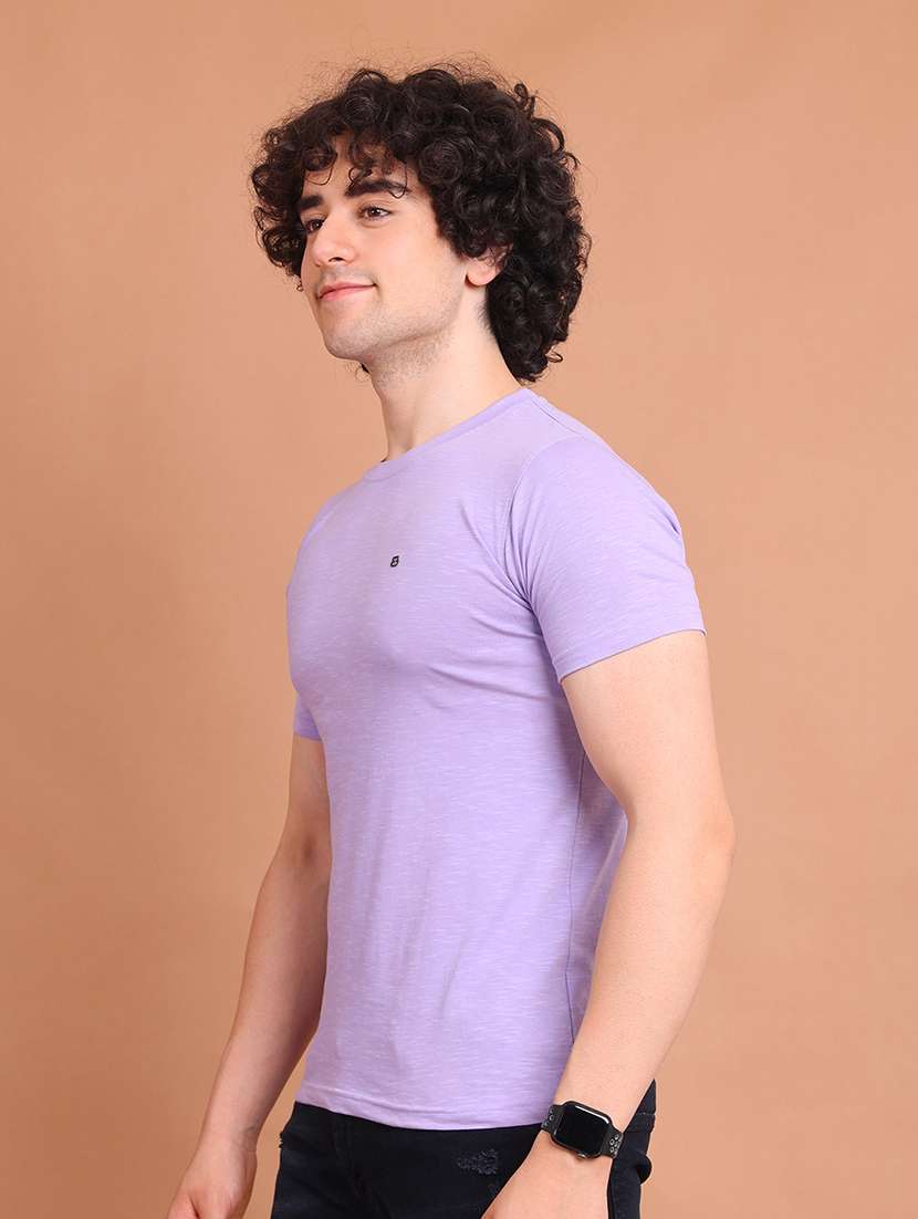 men short sleeves plain t-shirt - 21724935 -  Standard Image - 2