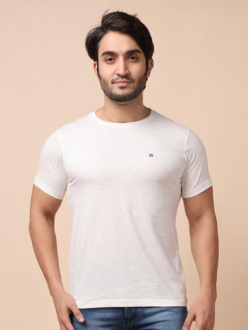 men short sleeves plain t-shirt - 21724939 - Standard Image - 0
