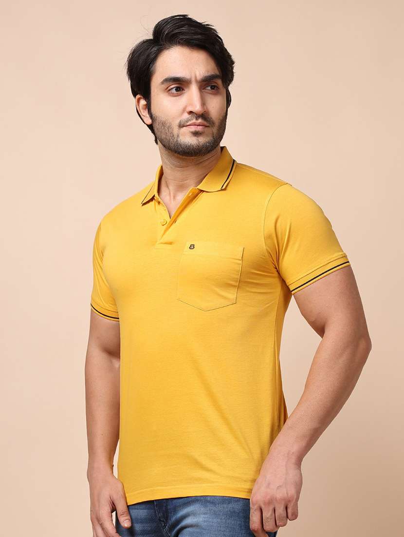 men short sleeves plain polo t-shirt - 21724970 -  Standard Image - 2