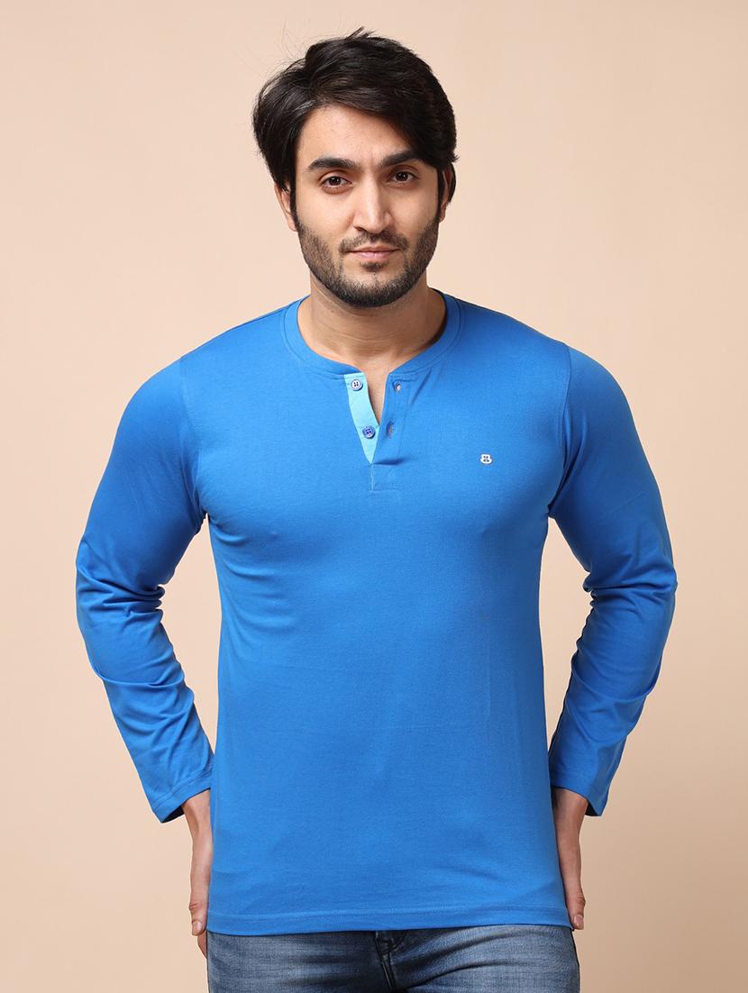men long sleeves plain t-shirt