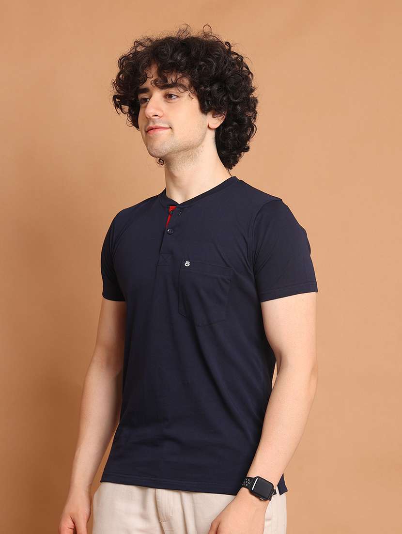 men short sleeves plain t-shirt - 21725046 -  Standard Image - 2