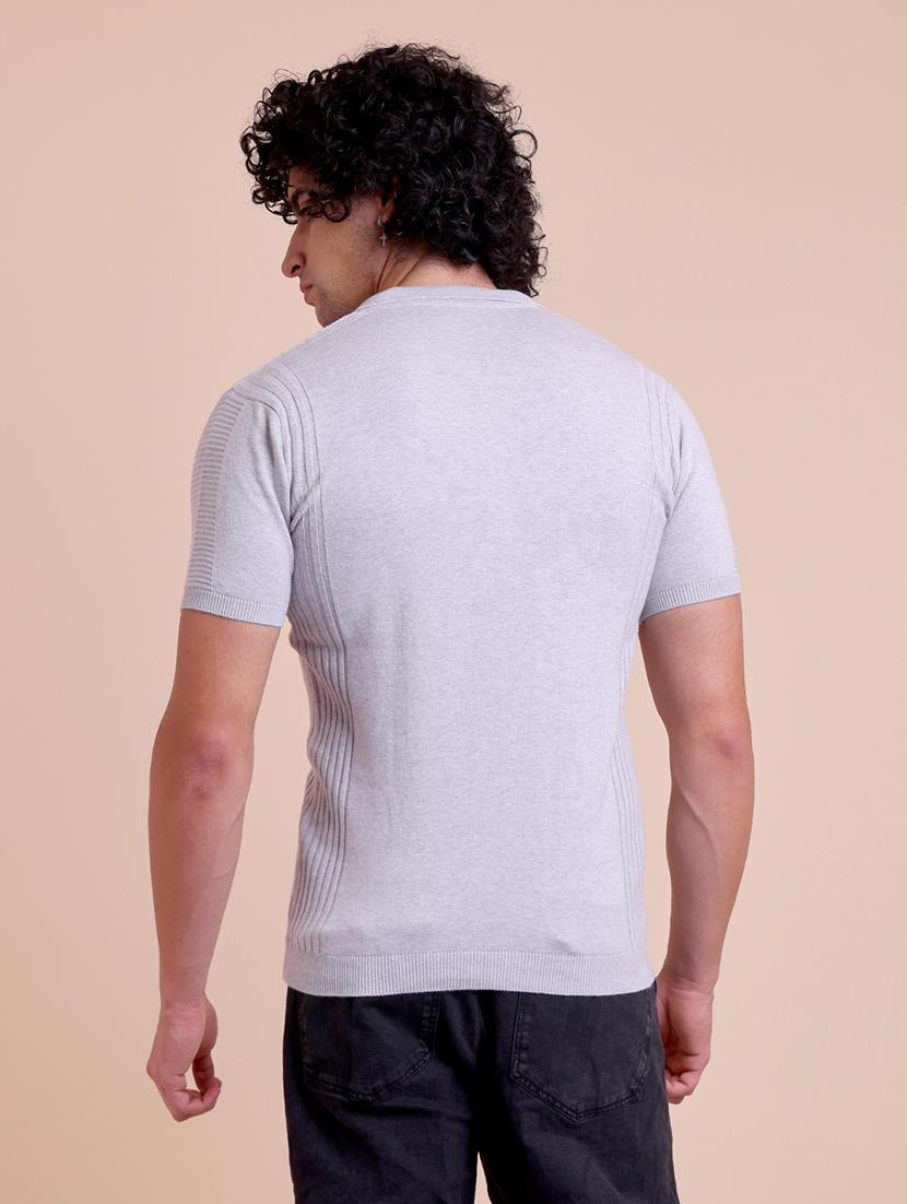 men short sleeves plain t-shirt - 21725053 - Standard Image - 2
