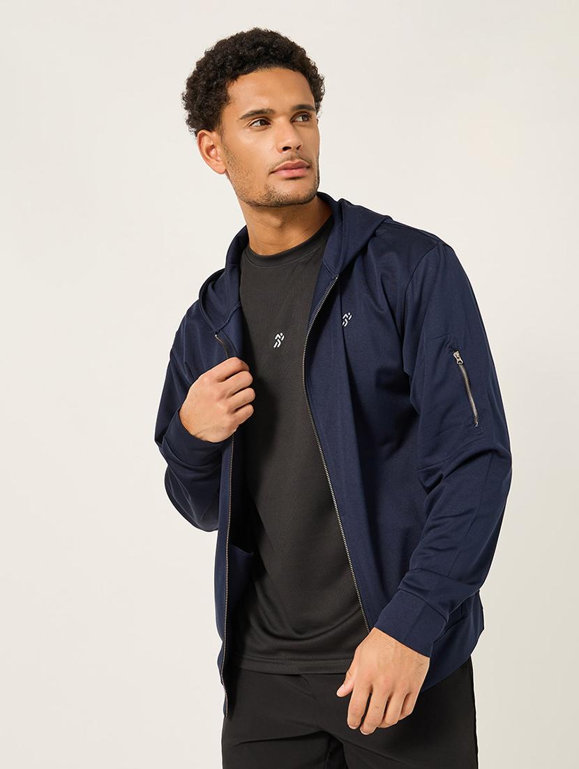 men solid long sleeve casual jacket - 21725202 - Zoom Image - 0