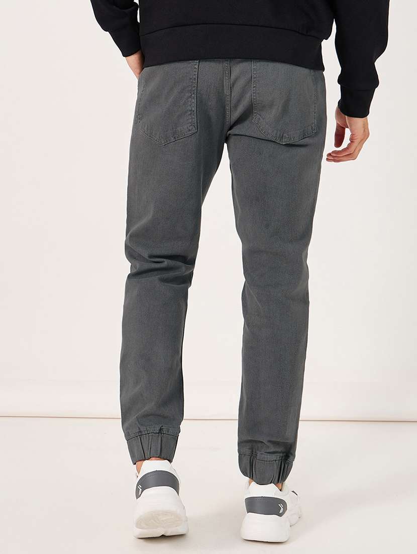 men solid mid rise cargo - 21725221 -  Standard Image - 2