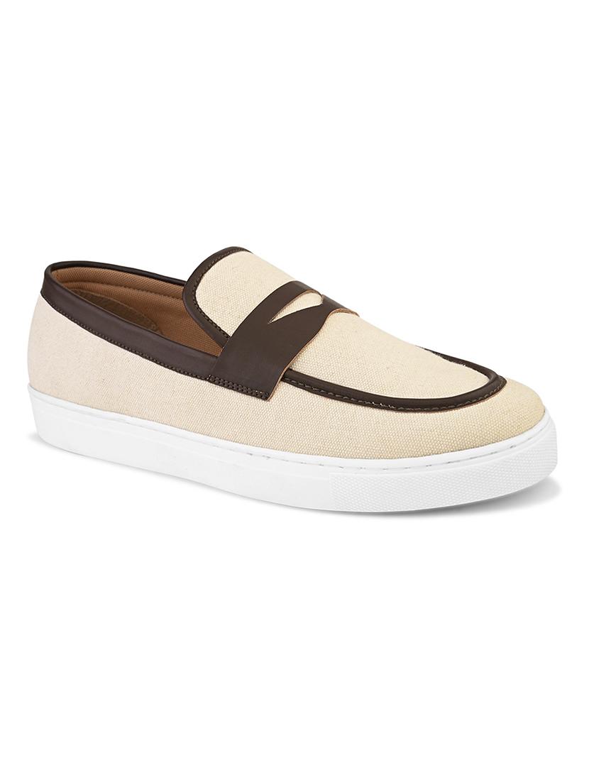 men solid slip on loafer - 21725252 - Standard Image - 2