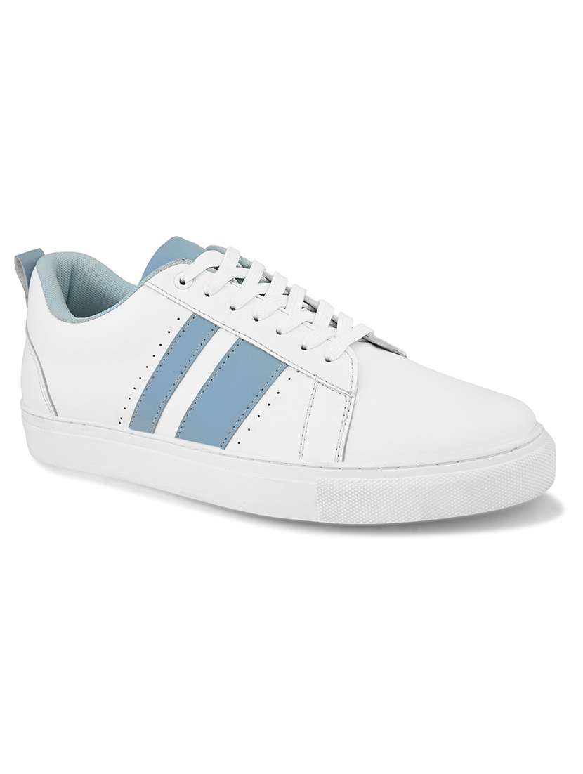 men white lace up sneaker - 21725264 - Standard Image - 2