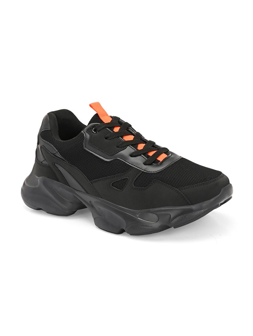 men black lace up sneaker - 21725275 - Standard Image - 2