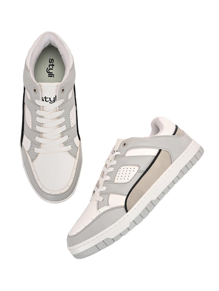 men color block lace up sneaker - 21725280 - Standard Image - 2