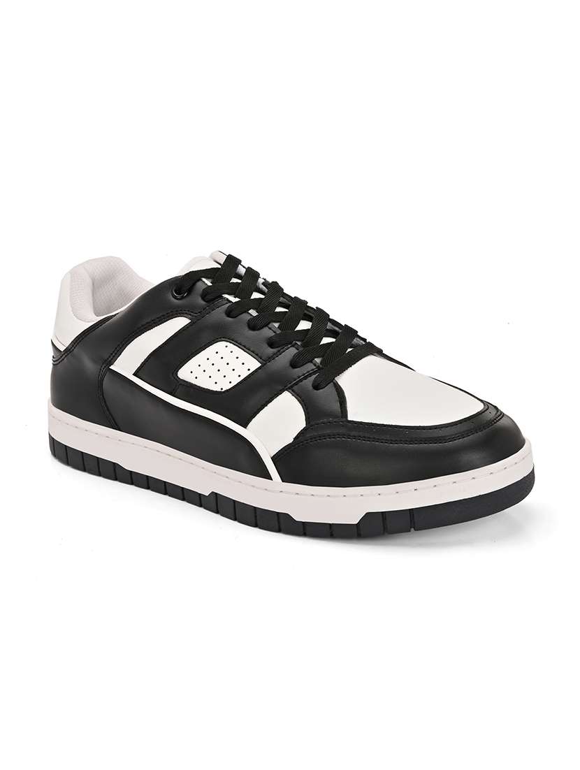 Men Color Block Lace Up Sneaker