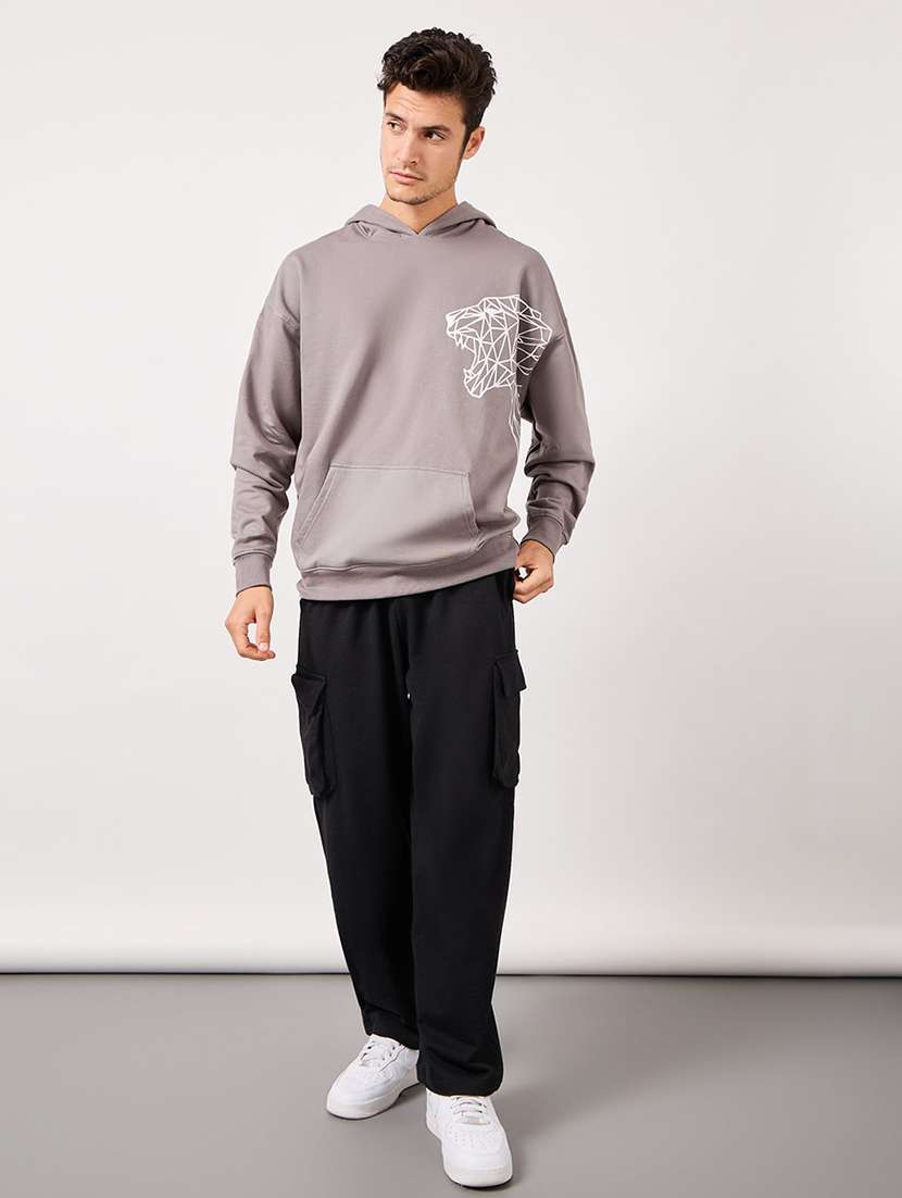 women placement print long sleeve sweatshirt - 21725287 - Standard Image - 2