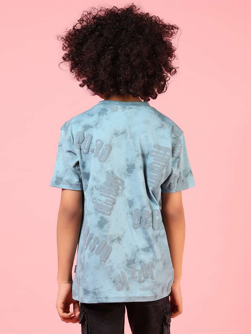 boys printed round neck t-shirt - 21725732 - Standard Image - 2