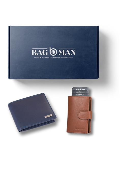 bagman stylish & functional wallet gift set for men - 21726108 - Standard Image - 0