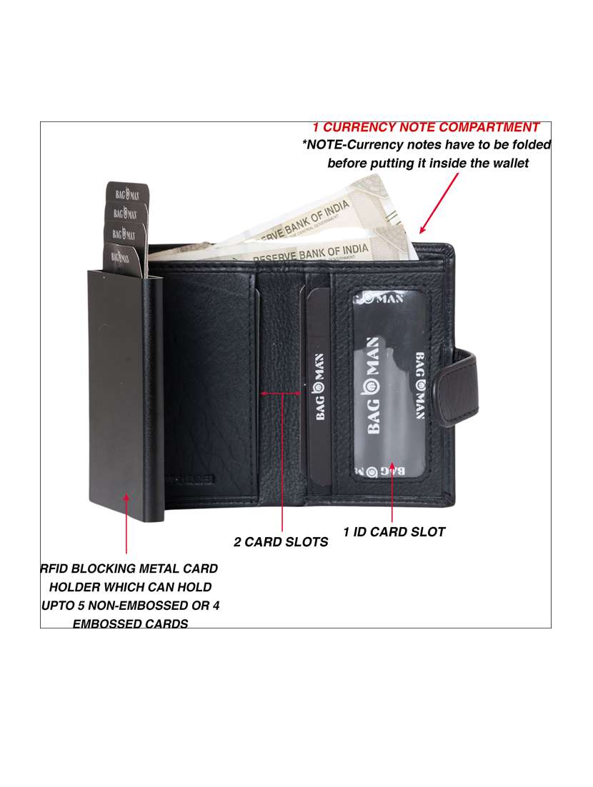 bagman stylish & functional wallet gift set for men - 21726216 -  Standard Image - 2