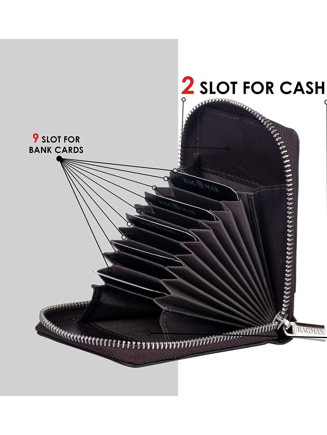 bagman stylish & functional wallet gift set for men - 21726258 -  Standard Image - 2