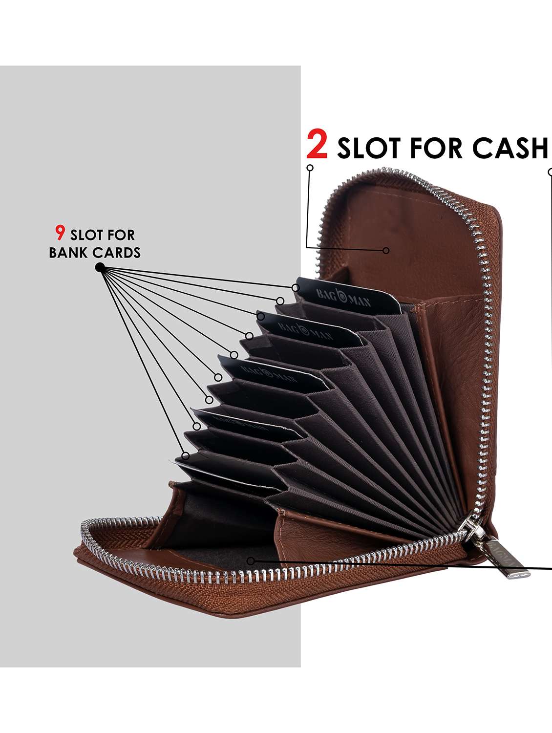 bagman stylish & functional wallet gift set for men - 21726266 -  Standard Image - 2