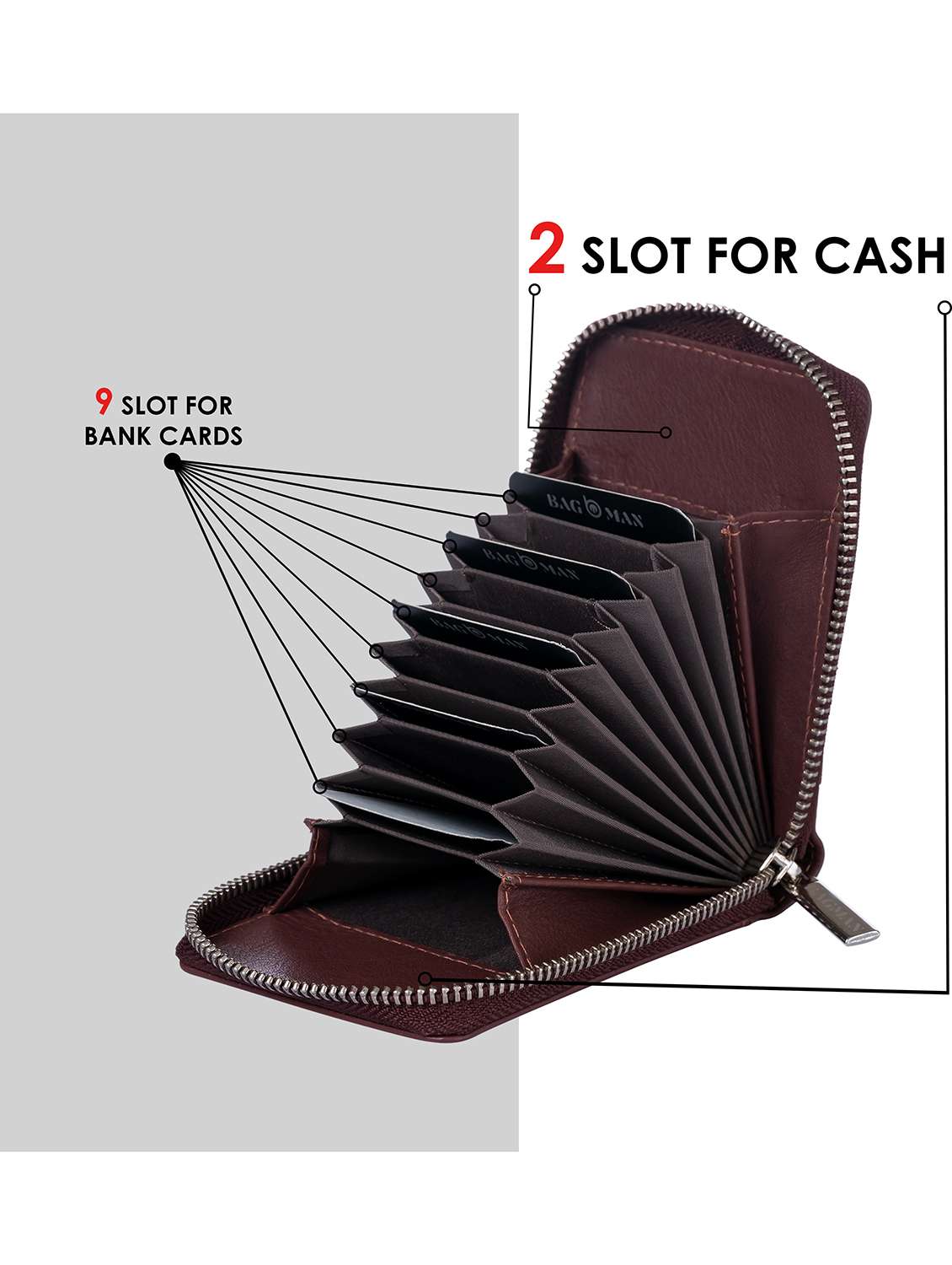 bagman stylish & functional wallet gift set for men - 21726412 -  Standard Image - 2