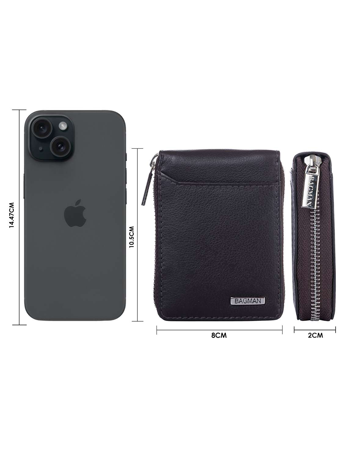 bagman stylish & functional wallet gift set for men - 21726424 -  Standard Image - 2