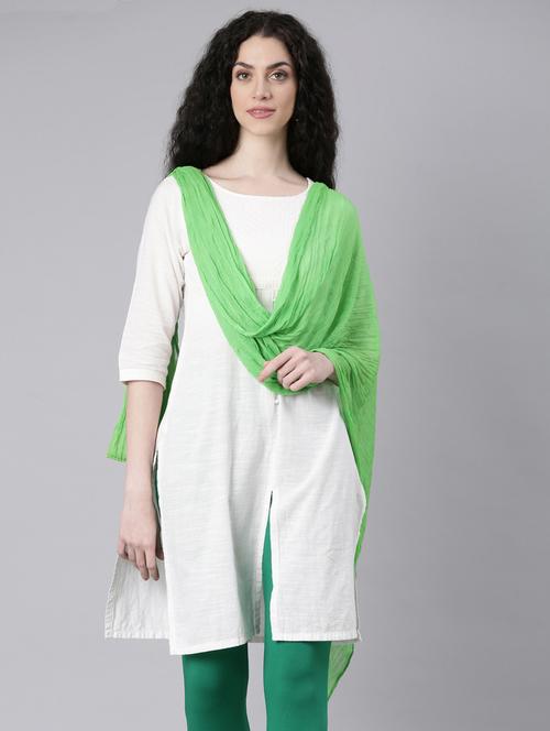 women solid chiffon dupatta   - 21728004 -  Standard Image - 0