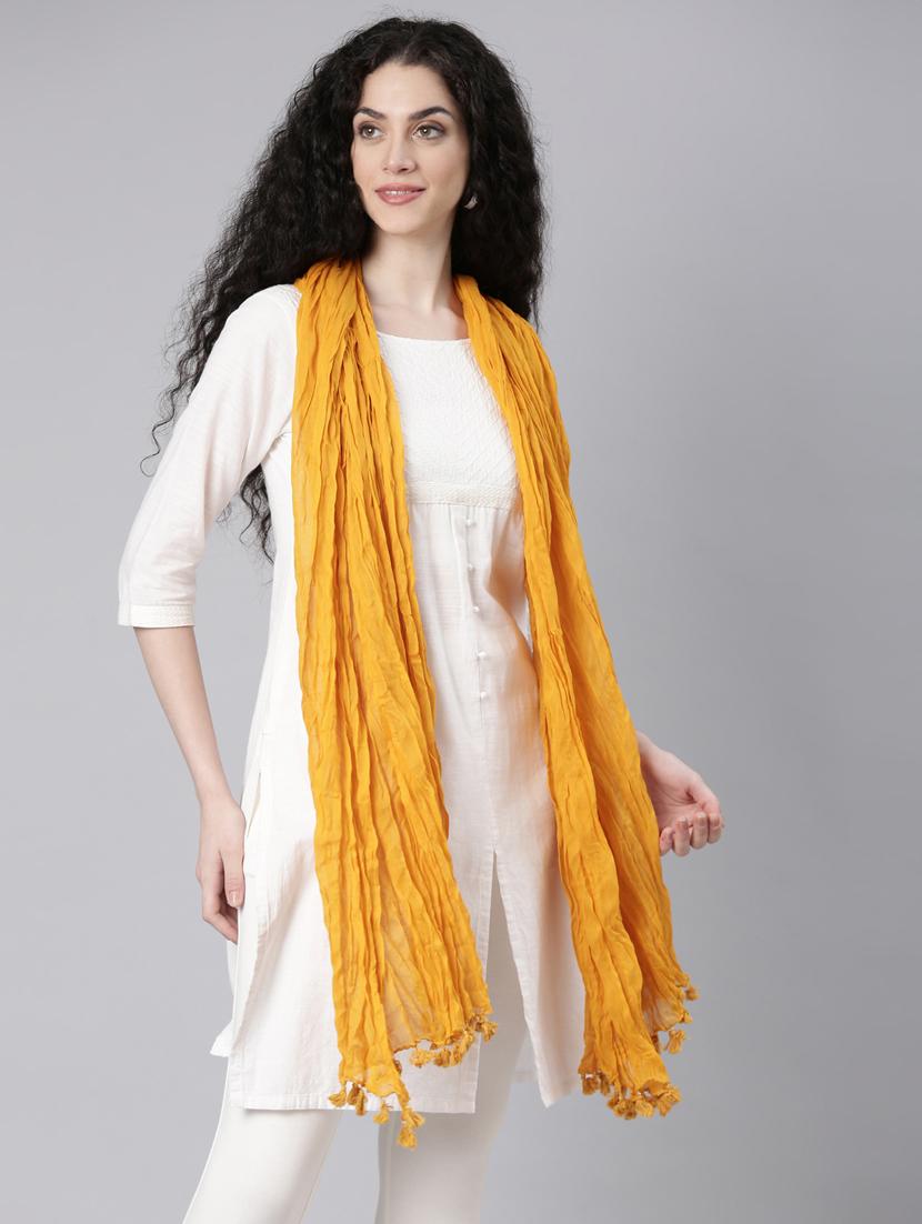 women solid chiffon dupatta - 21728006 - Standard Image - 2