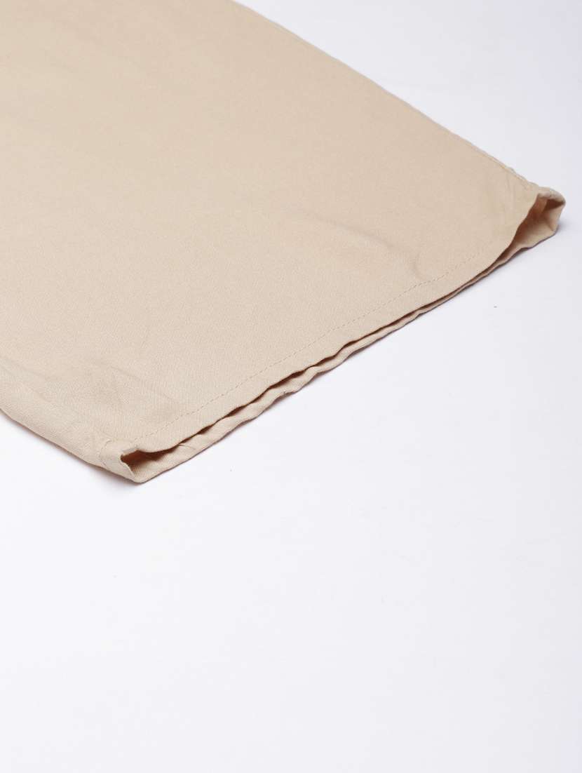 women solid high rise straight palazzo - 21728288 -  Standard Image - 7