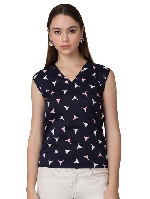 women printed sleeveless top - 21729138 -  Standard Image - 0